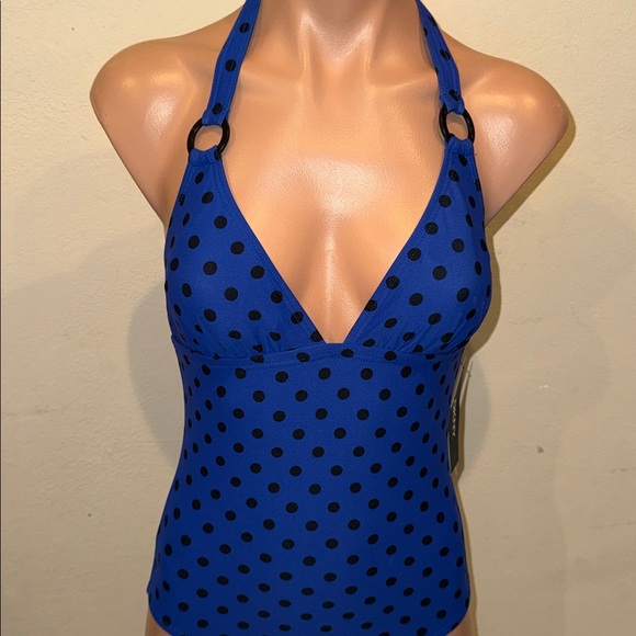 NWT DKNY one piece halter swimsuit size - Picture 3 of 4